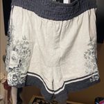 Anthropologie The Somerset Printed Linen Cotton Shorts Photo 4