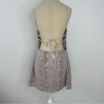Urban Outfitters Size Large Dress Snakeskin Short Mini Dress Club Party Photo 5