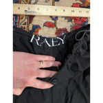 Raey Black Organic Cotton Cargo Shorts Women’s Size 10 Minimalist Utility Photo 4