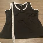 DTL Sleeveless Black &‎ White Tennis Jeweled Activewear Tank Top Size M Size M Photo 8