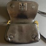 Tory Burch Mini Britten Crossbody Black Patent Leather with Gold Hardware Photo 5
