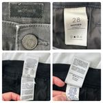 Mother The Hustler Ankle Fray jeans Not Guilty 28 Black Photo 15