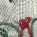 KITTY HAWK Vintage Floral Embroidered Sweater Size M Size M Photo 9