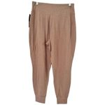 NWT Bally Total Fitness Dry Wik Deep Taupe High Rise Jogger Pants Womens Medium Brown Photo 1