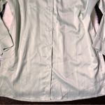 SheIn Light Mint Green Satin Shirt Dress Photo 2