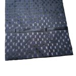 Tory Burch Tory Burch Madison Pant Phantom/Tory Navy Black Textured Cropped Flare Size 2 Photo 8