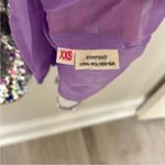 CeliaB Wonderer Silver Sequins Floral Statement Puff Sleeves Mini Dress NEW XXS Photo 11