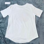Universal Standard NWT  Size 4XS (00-0) EverMothers Tee by‎ Marylou Faure White Photo 2