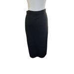 St. John Black Knit 2-Piece Set Sweater + Skirt Women’s 8 Classic Photo 11