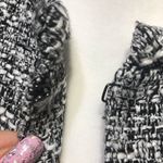 Chico's Chico’s bell sleeve gray tweed peplum blazer, M Photo 5