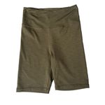 Marine layer  Studio Bike Shorts in Olive S Photo 1