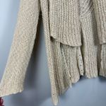 Knitted‎ & Knotted Sirretta Cardigan Women's XS Beige Anthro Open Photo 2