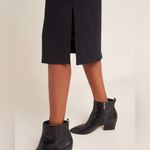 Ro & De Anthropologie  Ariel Sequined Sleeve V-Neck Midi Dress Black Size XS‎ Photo 6