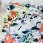 Gap Vibrant White Floral Print Cotton Shorts 4 Photo 1