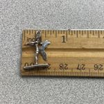 Vintage Sterling Silver Cypress Gardens FL Souvenir Beau Water Skier Charm Photo 4
