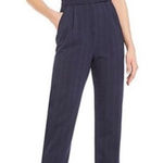 Antonio Melani  Dark Blue Striped Jumpsuit Photo 0
