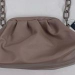 Badgley Mischka  Taupe Wrapped Frame Clutch NWT Photo 10