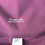 Fabletics PureLuxe Womens Purple Cropped Athletic Leggings with Pockets Yoga 4X Photo 3