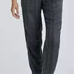 Anthropologie  Kallie Gray Plaid Leopard Joggers XS Photo 0