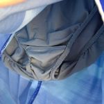 Nike  Dri-Fit Women's Elastic Waist Lined Athletic Shorts Blue White Size Medium Photo 3