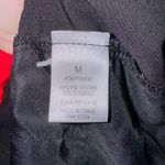 AF Studio Black High Waisted Tie Waist Paperbag Ankle Length Trouser Pants Size M Photo 4