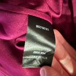 Lulus  Precious Thing Magenta‎ Asymmetrical Off The Shoulder Mini Dress Sz S NEW Photo 8