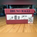 Bruno Magli Cream Canvas Band Slingback Heels with Cap Toe Size 10 White Photo 14