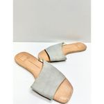 Dolce Vita Sandals Womens Size 8 Blue Denim Slip On Slides Open Toe Photo 4