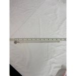 Women's silver colored blue jeweled pendant necklace accessories jewelry 18" Photo 5