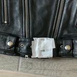 ANINE BING Cassidy black leather jacket Photo 3