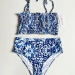 Beach Joy Make Waves High Waisted Bikini Set Photo 2