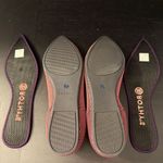 Rothy's Rothy’s The Point Retired Optic Rose Double Stitch Ballet Flats Women’s Size 8 Photo 4