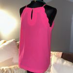 Staccato Stacatto Size S Hot Pink Racerback Blouse Photo 7