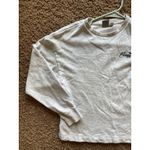 Puma Speckled Light Gray Grey Crewneck Sweatshirt Activewear Top Shirt Women XS Photo 1