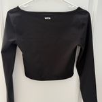 White Fox Boutique  black athletic top Photo 2