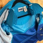 Vintage 80s Prophesy Sag Harbor Short Sleeve Blue Suit Short Sleeve Blazer Sz 8 Photo 4