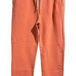 Monrow Women's Coral Drawstring Joggers Small Eco Friendly Logo Pants #U1 Photo 0