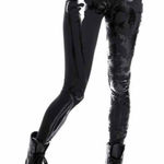 KILLSTAR ‎ LEGGINGS BLACK PRINT SKULL FACES SZ XL NWT Photo 0