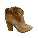 Merona  ankle boots textile upper size 10 tan boots Photo 0