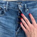 Lucky Brand  High Rise Wide Leg Jeans 15378 medium dark wash loose fit baggy pant Photo 3