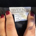 Divided Dividends Velvet Skirt Pencil Style‎ Career Wear Black Size 8 Photo 4
