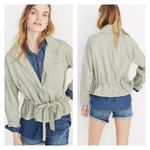 Madewell  Southlake Military Jacket S Green Photo 1