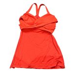 Lululemon WRAP IT UP Vibrant ALARMING Orange TANK TOP 6 Photo 3