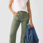 Faherty  Women's Stretch Terry Wide Leg Pant in Sea Spray - Size - 30 Photo 0
