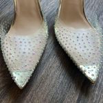 Alamour Rhinestone Heels BELLE - TRANSPARENT PVC HEELS Photo 7