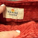 Marine layer  Women's‎ Tally Pant Rosewood Cropped Wide Leg Corduroy Size 6 Photo 4