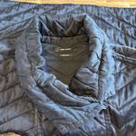 Isabel Marant  Black Cream Ivory Quilted Chore Utility Jacket Bomber Silk Boxy 40 Photo 5