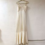 Reformation Venetia Silk Wedding Dress in Ivory Size 12 NEW Photo 2