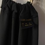 NWOT Cape Clique Black Criss Cross Wrap Waist Style Halter Crop Top Chain Mob Size L Photo 4