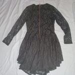 Altar'd State  long sleeve black goth lace dress Photo 9